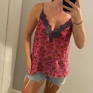 Free People  Lace tank